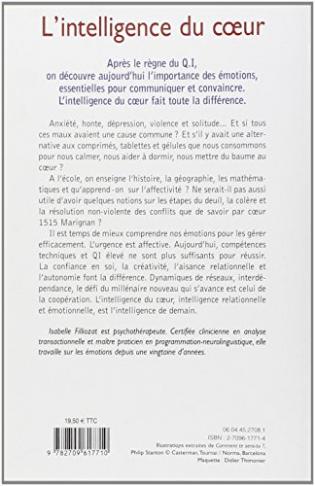 L Intelligence Du Coeur Rudiments De Grammaire Emotionnelle Viabooks