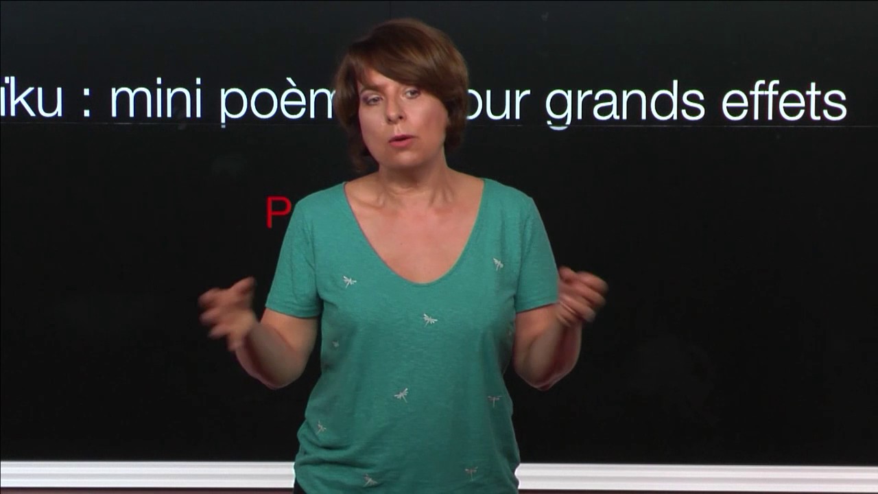Haïku : short poems, strong effects | Pascale Senk | TEDxCelsa