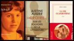 Trois des livres couronnés par le Grand Prix de l'Héroïne Madame Figaro 2023