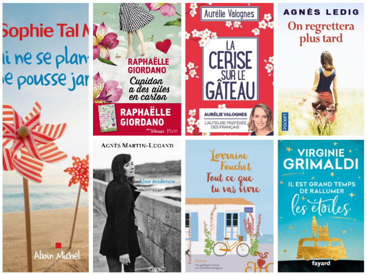 Les stars des romans "Feelgood"du printemps Viabooks
