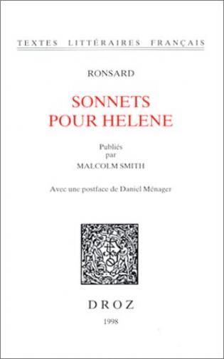 Sonnets pour Hélène, 2e édition | Viabooks