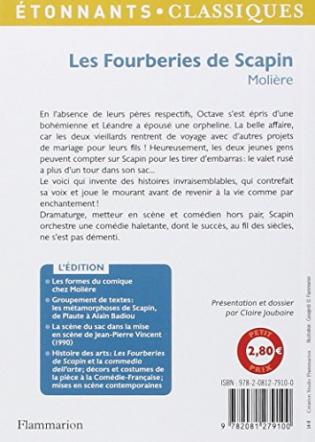 Les Fourberies de Scapin  Viabooks