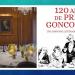 Détail du salon Goncourt du restaurant Drouant d'où est annoncé le lauréat du prix.