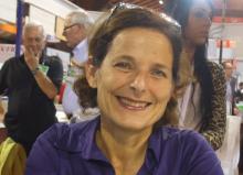 Marie Nimier à la Foire du livre de Brive La Gaillarde. Photo Wikipedia.