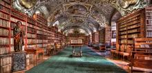 Bibliothèque de Prague. Photo Izoca. PIxabay.